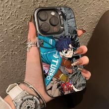 CY38The colorful printed smartphone case is compatible with Apple 17Pro, 17Promax, 12ProMax, 13ProMax, Apple 16, Apple 15ProMax, Apple 11Pro, Apple 14Plus, and Apple 16E. - Plateado - Ver 3