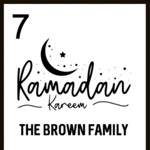 Customized Ramadan Blessing Plate, Ramadan Decor, Ramadan Kitchen Decor, Personalized Ramadan Gift, Islamic Gift, Ramadan Decoration, Ramadan Home Gift - Multicolor - View 14