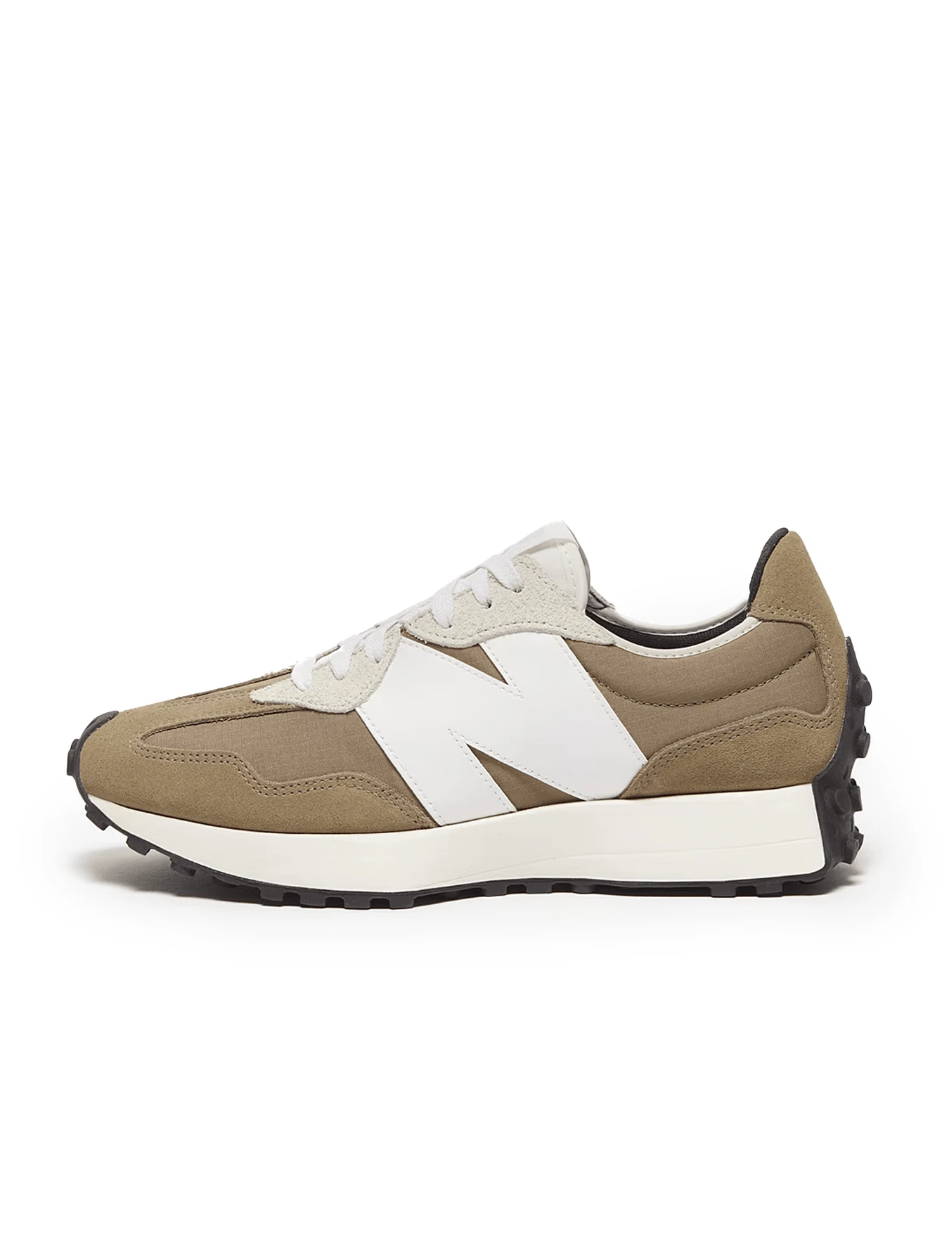 New Balance 327 男女通用休闲运动鞋 透气缓震 轻便百搭 通勤日常穿着 白色 U327SBC - 菇 - 查看 1