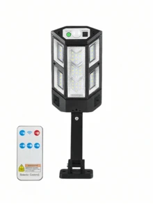 Luces solares para exteriores, luces de pared LED impermeables, iluminación con sensor de movimiento para jardín, camino, patio - PP-902T - Ver 12