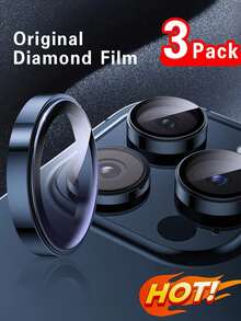 3 miếng phim bảo vệ ống kính máy ảnh Apple tương thích với iPhone 16e, 16 Pro Max/ 16 Pro/ 16/ 16 Plus, 15 Pro Max/ 15 Pro/ 15/ 15 Plus, 14 Pro Max/ 14/ 14 Pro/ 14 Plus, 13 Pro Max/ 13/ 12/ 11 Quà tặng sinh nhật, gia đình, bạn bè Hợp kim kim loại với kính cường lực toàn bộ, bảo vệ ống kính, phụ kiện điện thoại Chống nước Chống sốc Chống rơi Chống rơi Chống trầy xước Chống vân tay - Màu xanh lam - Xem 26