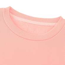 Pink 67 Number 67 Print Sweatshirt - Oversized Casual Round Neck Sweater With 'Bruh 67' White Cursive Lettering & Number 67 Design, Warm Winter Fall Clothing For, Casual Attire & 67-Themed Outfits - 粉色 - 查看 3