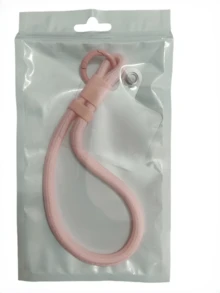 1pc New Dopamine Phone Lanyard, Wrist Strap Design, Unisex, Anti-Theft & Anti-Lost, Compatible With Camera, Bag, Water Bottle, Keys, Etc. Anti-Theft Neck Strap With Traction Ring, Adjustable Phone Lanyard, Phone Necklace Lanyard Hook, Phone Strap