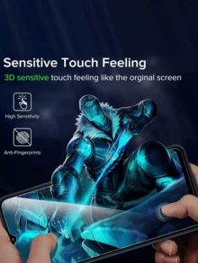 3pcs Tempered Glass Screen Protector For OPPO VIVO OnePlus Nothing Phone, High Aluminum Alloy, Ultra-Clear, Borderless, Ultra-Thin, Anti-Explosion, Anti-Scratch, Anti-Fingerprint, Oil-Proof, Anti-Static, Sensitive Touch, Easy Installation, 1.5mm Thicker Protective Film Screen Protection Essentials, Applicable To Daily Shield, Office, Home Daily Shield Office Home Phone Screen Protector Phone Accessories Waterproof Shockproof Anti-Fall Scratch Resistant - Clear - View 5