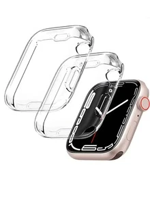 2pcs Screen Protection Film Compatible With Apple Watch - Clear - View 8