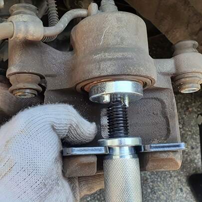 汽车维修工具，钢制刹车卡钳活塞反转工具套装，汽车刹车片维修工具，双向盘式刹车缸分离器，通用汽车维修工具配件