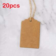 1/10/20/40/60/80pcs Customized Asymmetrical Tags, Handmade With Love, Customizable Party/Wedding Logo, Thank You Cards, Price Tags, Wedding Favor Custom Labels, Natural Jute Gift Packaging Labels, Baby Shower/Welcome Baby Custom Labels - Multicolor (square) - View 9