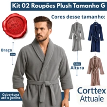 well you want me Bathrobe - Óxido marrón - Ver 2