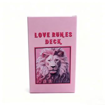 Love Runes Oracle Deck: Ancient Divination Cards For Relationship Guidance, Romantic Insights & Soulmate Connections,24 Cards,Oracle Cards,Divination Tools