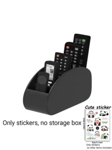 5-Slot Remote Control Organizer Box - Fits TV/DVR/Cable Box, Space Saving For Living Room, Home Office, Bedroom - Holds 1, 2, 3, 4, 5 Remotes - Also Works As Desktop Organizer For Glasses, Pens, Media Players And Remotes, Classic Design, Sturdy Construction, Great For Office, Christmas Gift, Valentine's Day Gift Or Holiday Gift