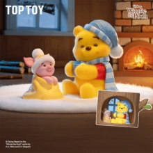 Miniso 迪士尼小熊维尼树屋系列盲盒，可爱小熊维尼摆件礼品，维尼熊盲盒 - 彩色 - 查看 9