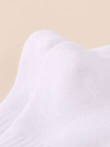 Disney 1双/5双/10双装 女士中筒袜 - 米奇图案，情侣中筒袜，双条纹运动中筒袜，百搭款式，适合日常穿着和作为节日礼物 - 彩色 - 查看 8