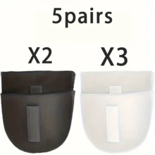 1/2/5 Pairs Shoulder Pads, Garment Anti-Slip Shoulder Foam Padding, Thick Removable Seamless Shoulder Cushion, Non-Slip Suitable For Men And Women - Multicolor - View 14