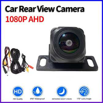 1080P Car Rear View Camera 170° Wide Angle Adjustable Anti-Interference Night Vision Waterproof Auto Parking Backup Camera New