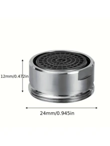 2/4pcs Water Saving Faucet Tap Nozzle, Thread Replaceable Kitchen Faucet Filter, Mouth Bathroom Faucet Bubbler, Bathroom Parts - Multicolor - View 5