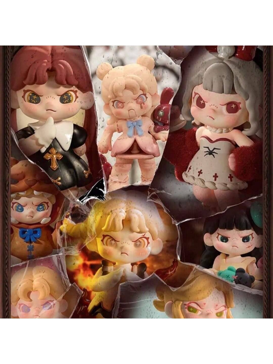 1 Stück DORA Fantasy Park Serie Figur Heuchlerischer Hase Dekoration, Fantasy Park - Verschiedenfarbig - Übersicht 1