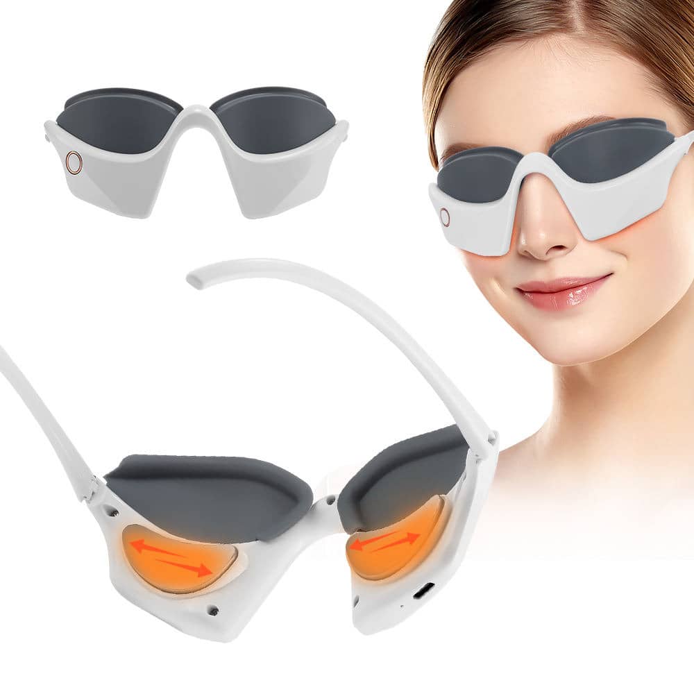 Smart Eye Massager - Eye Mask, Eye Massager, Eye Protector, USB Rechargeable, Eye Relaxer, Portable Eye Mask, Suitable For Women And Men, Families, Offices And Travel, Gift For Yourself, Teachers, Seniors, Best Gifts For Men And Women - Multicolor - View 1