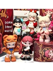 1 Stück DORA Fantasy Park Serie Figur Heuchlerischer Hase Dekoration, Fantasy Park - Verschiedenfarbig - Übersicht 3