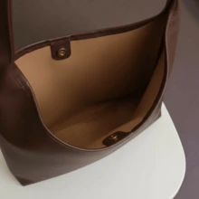Large 's Tote Bag - Óxido marrón - Ver 4