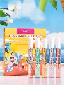 10毫升数码香水喷雾套装，散发清新淡雅的花果香氛。便携设计，非常适合用作衣柜、卧室、浴室、车内、约会或旅行的家居香氛，也可用于日常除臭和增香。也可作为精美的圣诞礼物或生日礼物。 - 多種香味 - 查看 25