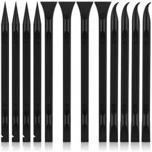 12pcs Plastic Scraper Tools, Scratch-Free Cleaning Sticker Remover Tools, Multi-Functional Scraper Suitable For Narrow Spaces, Kitchen, Crevices, Auto Detailing And Painting