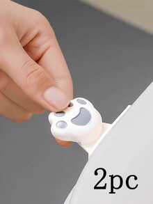 1pc Adorable Cat Paw Toilet Seat Cover Lifter, Touchless Toilet Lid, Flip Cover Handle Raiser, Bathroom Accessory