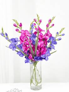 6支77厘米仿真马蹄莲，适用于墙面、客厅、卧室、婚礼、派对装饰、桌面摆设。可用于家居、桌面、厨房、婚礼、餐桌、中心装饰、办公室、花园、户外、房屋、庭院装饰，适合春、夏、秋、冬四季。 - 彩色 - 查看 8