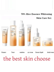 SADOER 20g 70% Rice Extract Brightening & Anti-Wrinkle Eye Cream, Rice-Based Eye Mask, Nourishing, Suitable For Those With Eye Fatigue, Fine Lines, And Late Night Habits - Use Daily, 1 Bottle Lasts 1 Month - hộp - Xem 6