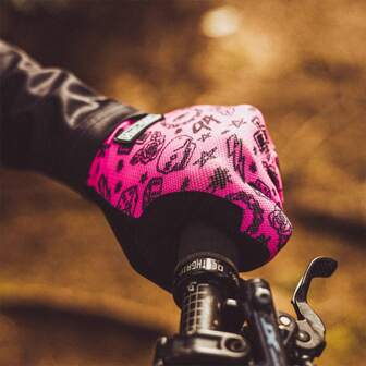 FUNTIMES 1 Pair Anti-Slip Durable Outdoor Cycling Full Finger Gloves