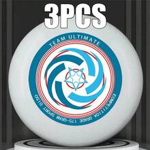 1个轻便运动飞盘，PE材质，适合多人或单人投掷游戏，柔软便携，是户外活动、球场、公园、草坪、沙滩的理想之选，也是运动礼品的理想选择。无需电池，经久耐用，适合户外运动，专业比赛用飞盘。 - 彩色 - 查看 8