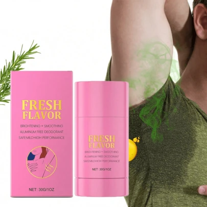 Underarm Brightening Deodorant Stick, Whitening & Odor Control, Aluminum-Free Natural Deodorant For Smooth & Even Underarms, Fresh Scent, Gentle Formula For Daily Use (30g,10oz)