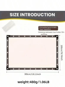 1 pieza Cubierta de lluvia impermeable, tela impermeable, red de lluvia, transparente, resistente al desgarro, a prueba de polvo, película de plástico impermeable. Adecuado para jardín, balcón, porche, soporte de plantas, caseta de perro, invernadero de camping y sitio de camping al aire libre