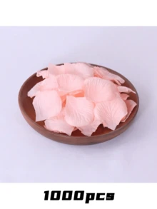 3000片人造玫瑰花瓣，无纺布材质，适用于求婚派对、情人节装饰、婚礼装饰、室内装饰、周年纪念装饰、母亲节装饰、毕业派对装饰、家居装饰等。