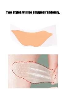 水胶体凝胶水泡贴 - 防水粘性足部护理贴片，防摩擦足贴，高跟鞋侧保护贴，后跟贴，隐形后跟胶带。适用于缓解足跟擦伤、水泡和鞋内疼痛。包含鞋垫保护。是节日送礼和足部保护的理想之选。