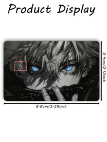 1 件 Cyber Eye 信用卡装饰贴纸，破碎发光蓝眼睛 PVC 卡创意个性化超薄酷炫 PVC 防指纹耐用信用卡保护皮套，品质卓越，耐刮擦，适合女性男性，小型芯片卡，银行卡，信用卡，交通卡，学生校园卡 DIY，独家赛博朋克装饰，动漫游戏卡通爱好者必买，送给男孩的礼物 - 彩色 - 查看 16