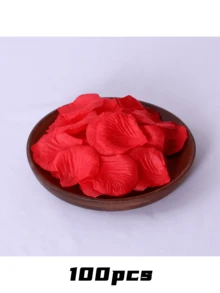 3000片人造玫瑰花瓣，无纺布材质，适用于求婚派对、情人节装饰、婚礼装饰、室内装饰、周年纪念装饰、母亲节装饰、毕业派对装饰、家居装饰等。