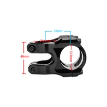 ZTTO 山地车把立 中空设计 速降 33mm 短头管 高强度 CNC 加工骑行配件 - 彩色 - 查看 4