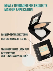 Maybelline New York Fit Me Mate + Polvo Poreless, Perla, 120 Translúcido, 0.3 Oz - Polvo para fijar, retocar y resaltar en 3 en 1, 25 micro-polvo fino, difumina los poros para un aspecto mate y sin poros, ligero, sin apelmazamiento, sin ceniza, cobertura construible - Base de maquillaje en polvo Maybelline FITME 120 - Ver 7