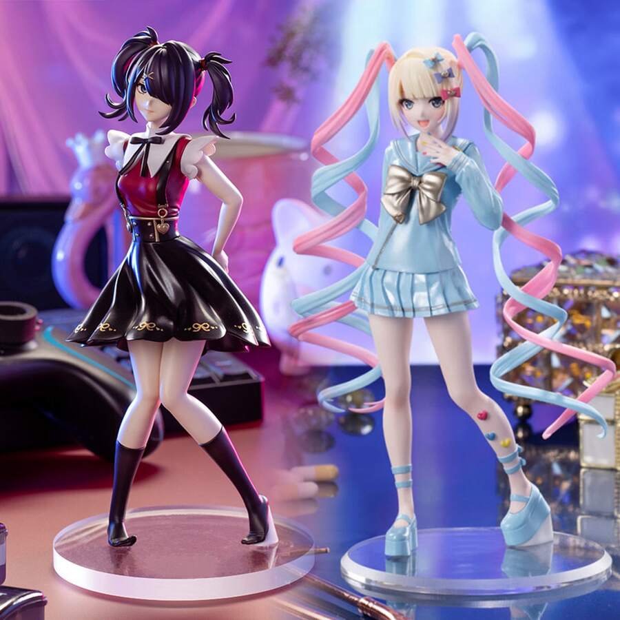 NEEDY GIRL OVERDOSE Super Tian Figurine, Action Anime Collectible, Anime Figure Display, Anime Fan Collectible, Displayable Anime Character Toy, Fans Goods, Christmas Gift - Multicolor - View 1