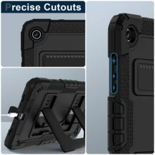 Camynra C5 Bracket Tablet Protective Case For Galaxy Tab A11/A11 Plus 11inch/A9 8.7inch/A9 Plus For  Series A16 11th 10th 10.9 AIR5 Air 11 M2/M3 Mini6 Mini7 Tablet Case - màu đen - Xem 8