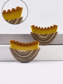 1 pieza Cepillo facial linfático, herramienta de cepillado en seco para el rostro, mentón y línea de la mandíbula, masaje de drenaje linfático, contornea la piel con precisión, reduce la hinchazón, las ojeras, alivia la fatiga, ilumina el cutis, diseño ergonómico, Brocha de base, Brocha de corrector, Brocha de colorete, Brocha de contorno, Brocha de colorete, Brocha de bronceador, Brocha de polvos, Brocha de base, Brocha de colorete