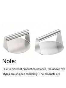 Stainless Steel Round Patty Maker, Handmade Dumpling Skin, Hamburger, Meat Patty, Steak Press, Versatile Kitchen Tool