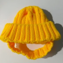 1pc Pet Knit Hat, Autumn/Winter Pet Indoor/Outdoor Warm Hat, Cute Pet Warm Cap - Multicolor - View 9
