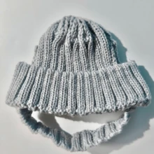 1pc Pet Knit Hat, Autumn/Winter Pet Indoor/Outdoor Warm Hat, Cute Pet Warm Cap - Multicolor - View 8