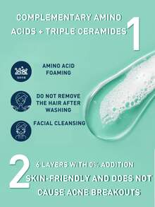 CeraVe Soothing Purifying Foaming Cleanser for Normal to Oily Skin, Available with 30/88/236ml, Oil Control Barrier Repair, Complementary Amino Acids Triple Ceramides Niacinamide Sodium Hyaluronate, 0% Irritating Additi Ceramides Niacinamide Sodium Hyaluronate, 0%