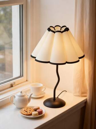 1pc USB Powered Modern Vintage Style Creative High-End Minimalist Decor Lamp, Suitable For Bedroom Bedside, Desk Decoration