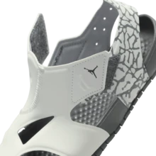 Sandalias deportivas para mujer Nike JORDAN FLARE (PS) CI7849-100 - blanco - Ver 10