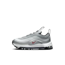 Nike AIR MAX 97 QS (PS) 女款休闲运动鞋 FB2963-001 - 黑/灰 - 查看 1