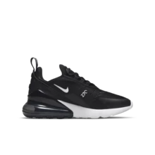 耐克 AIR MAX 270 (GS) 女童鞋，青少年鞋，943345-001 - 黑色/白色-無菸煤色 - 查看 4