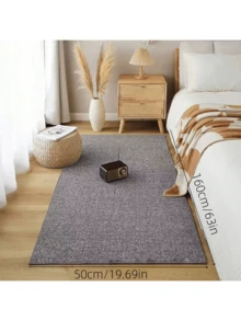 Modern Pineapple Pattern Non-Slip Doormat - Quick Dry, Rectangular Carpet Suitable For Entryway And Bathroom, Thick Polyester Blend, PVC Backing, Stain Resistant, Gray, Bathroom RugChristmas Decor Kitchen Rug - Grey - View 12